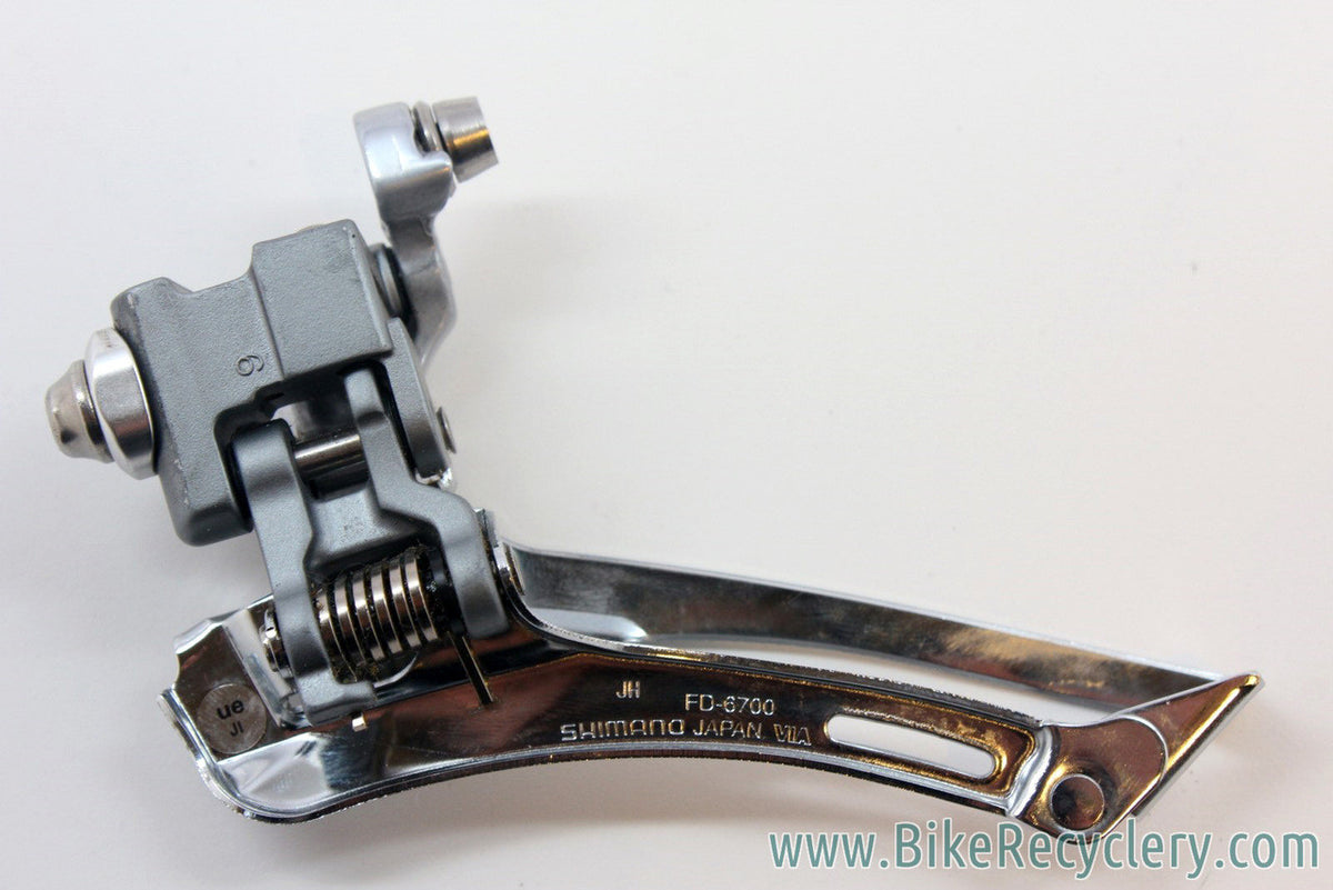 Shimano Ultegra FD-6700 Front Derailleur: 10 Speed, Braze On MINT