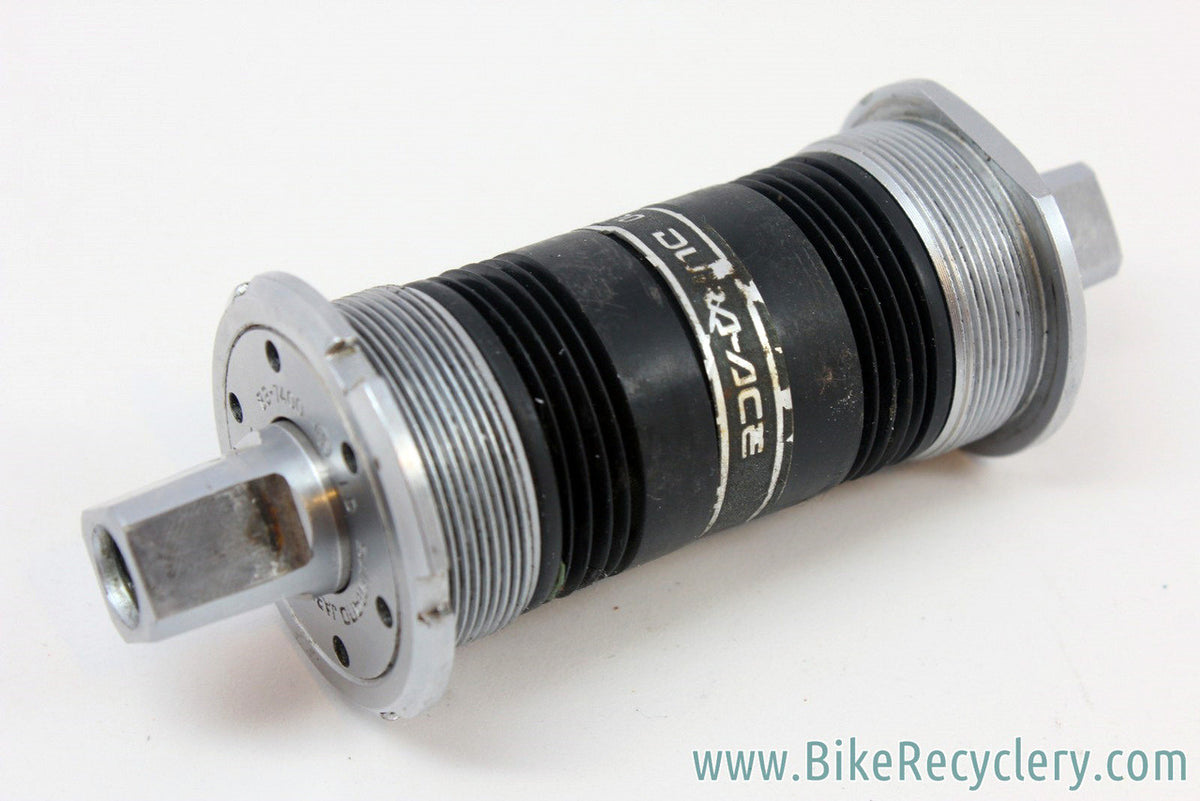 Vintage Shimano Dura Ace NJS Stamped Bottom Bracket: BB-7400, 112mm x 68mm (no bearings)