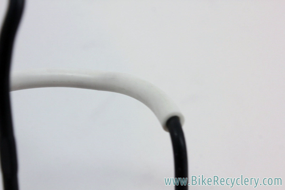 NOS Weyless Water Bottle Cage: Clamp On Mount, Black/White, RARE