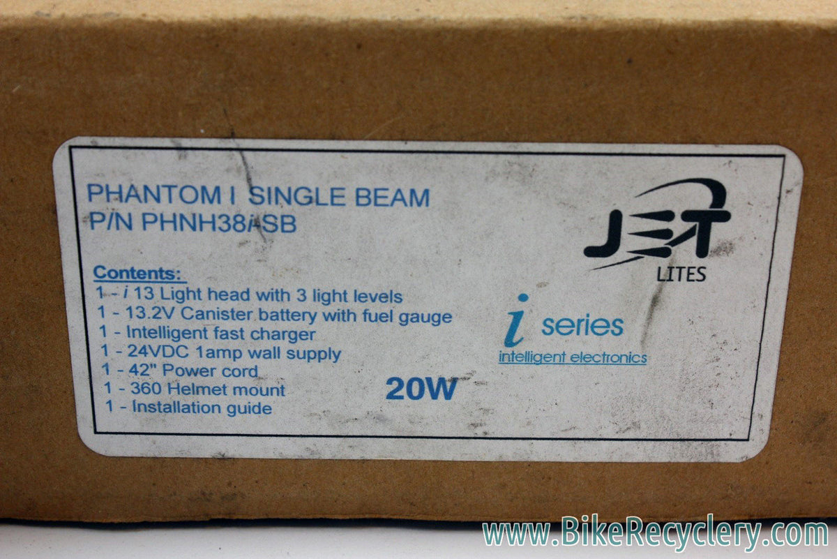 Jet Lites Phantom 1 Single Beam Headlight: NEW