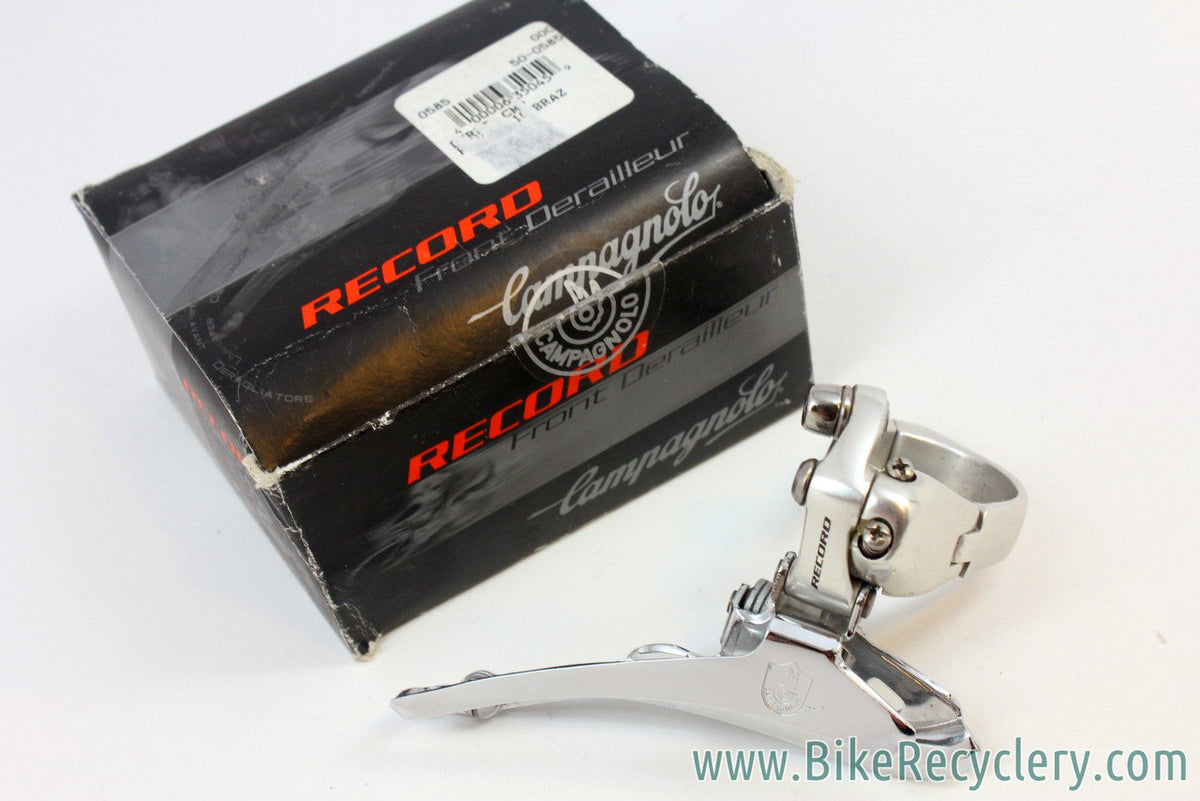 NIB/NOS Campagnolo Record 9 Speed Front Derailleur: 34.9mm Silver