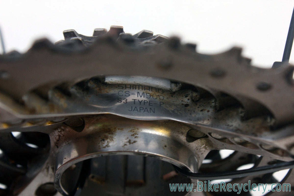 Shimano XTR CS-M900 8-Speed Cassette: 12-32T, EXC