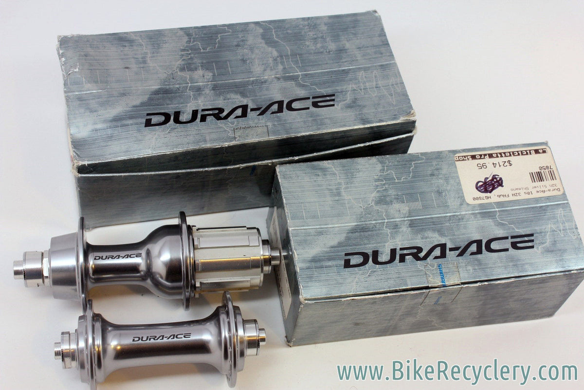 NIB/NOS Shimano Dura Ace 7800 Hubset: 8/9/10 Speed, 32H