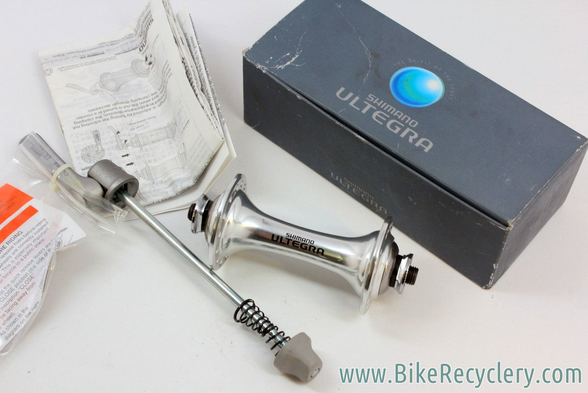 NIB/NOS Shimano Ultegra HB-6500 Front Hub & QR Skewer: 32H