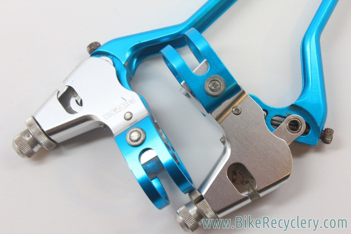 Avid SD Ultimate Brake Levers: Turquoise & Silver Anodized 1990's NM