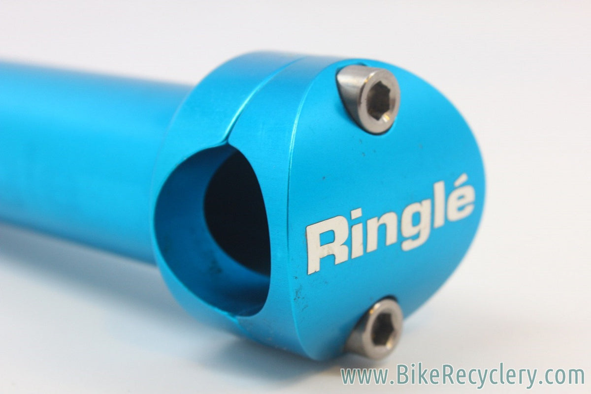 Ringle Zooka Threadless Stem: 1 1/8", 135mm x 25.4mm TURQUOISE, EXC+