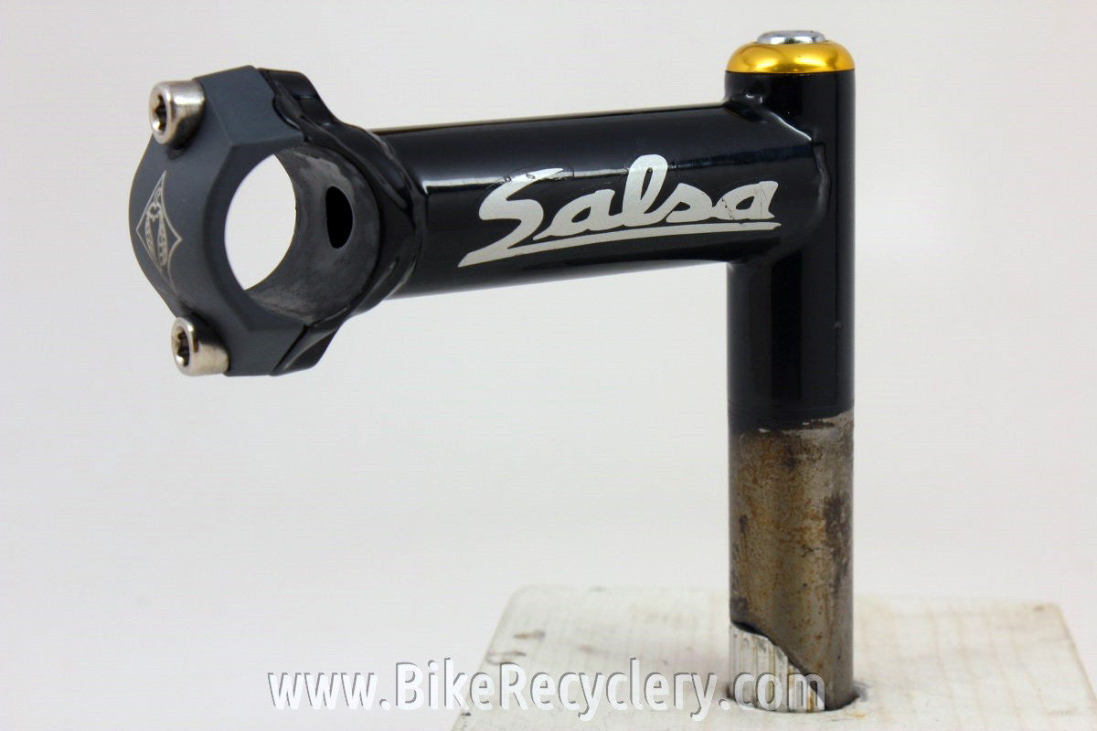 Salsa Moto S.U.L Quill Stem: Removable Faceplate, 100mm x 26.0mm Road, ZERO Rise