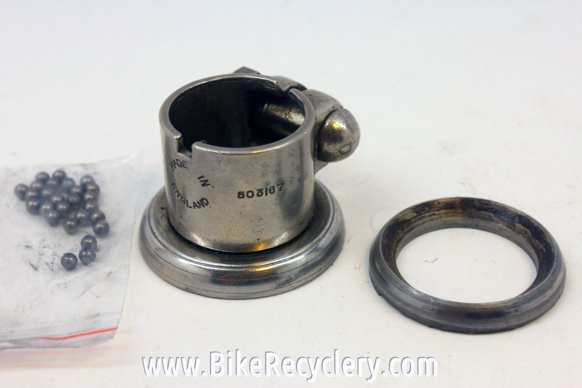 Headclip Type Headset: English, Pre-War, 1/8" Bearings