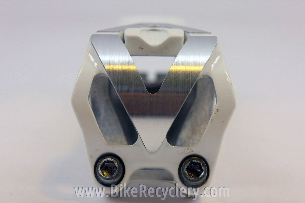 New (Take Off) Pro Vibe 7s 7000 Series Threadless Stem: Alloy White 110mm x 31.6mm 10 Degree