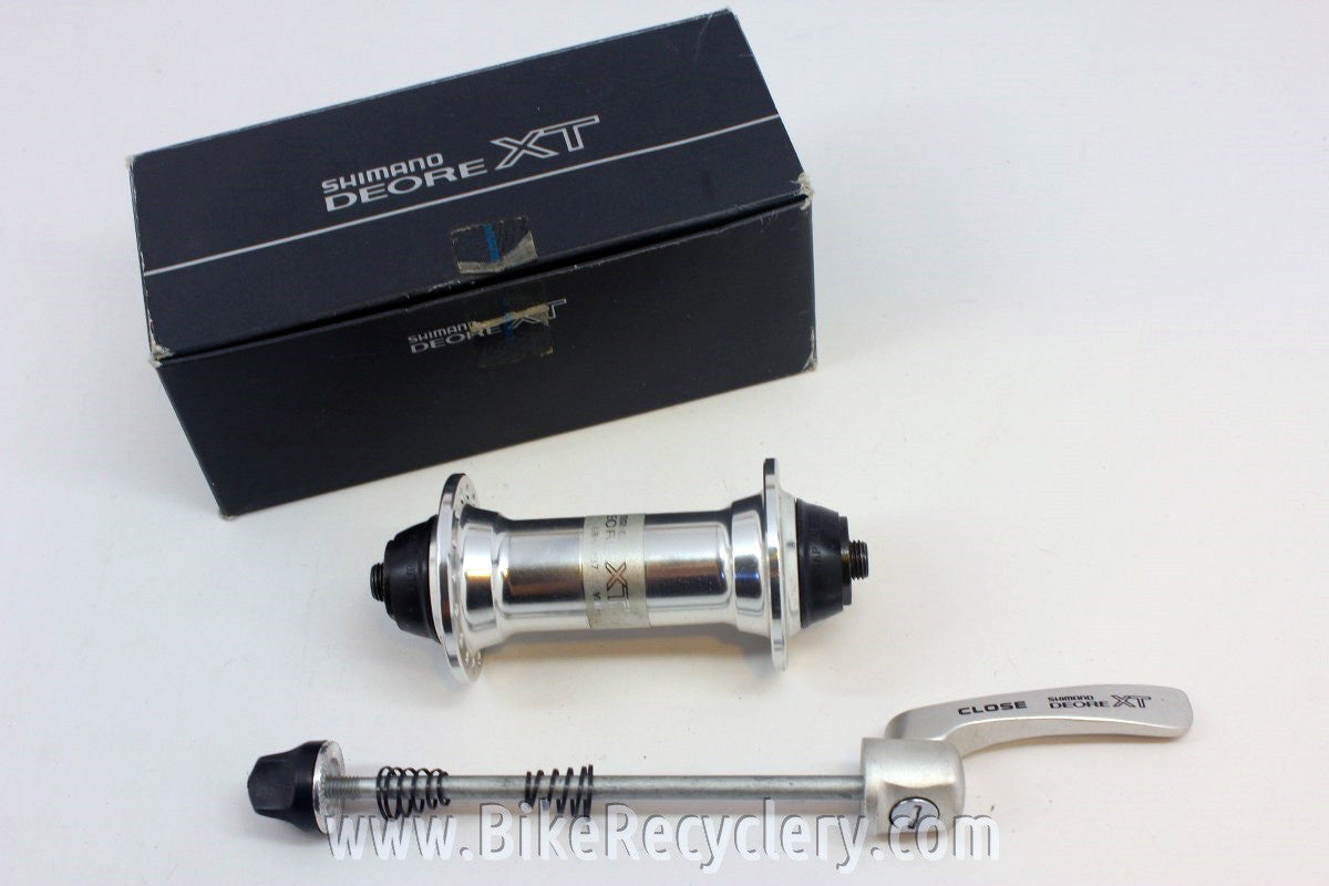 NIB/NOS Shimano XT Front Hub & QR Skewer: HB-M737 Parallax, 32H
