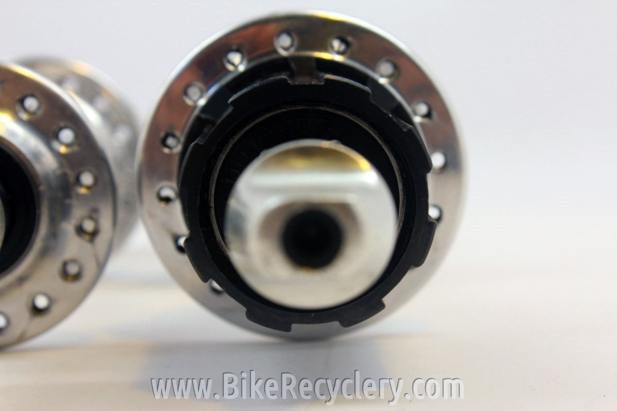 Campagnolo Record 8 Speed Hubset & QR Skewers: 32H, EXA-Drive, EXC