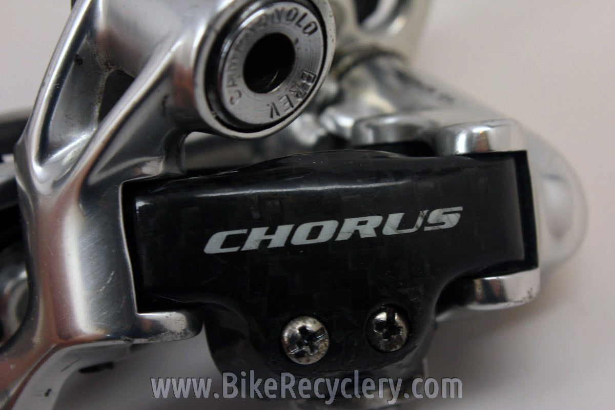 Campagnolo Chorus 10 Speed Carbon Rear Derailleur: Short Cage, Used, EXC