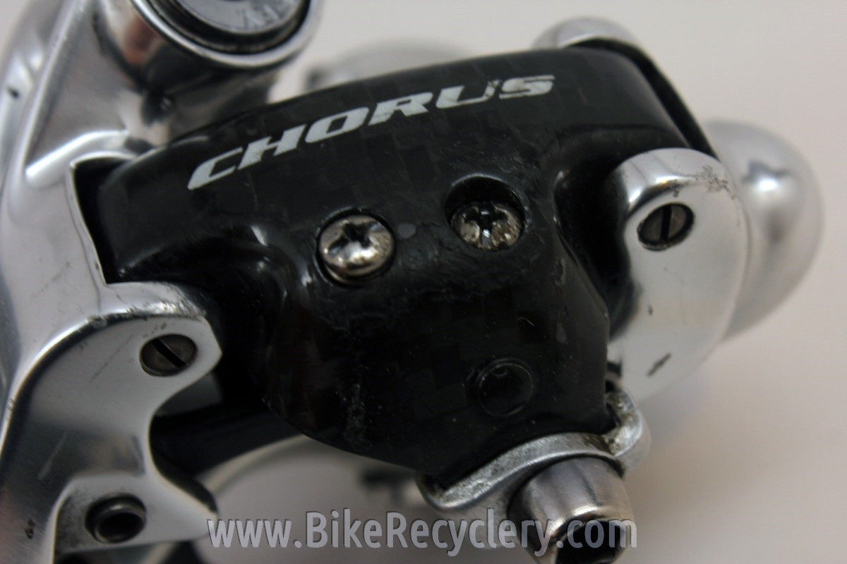 Campagnolo Chorus 10 Speed Carbon Rear Derailleur: Short Cage, Used, EXC