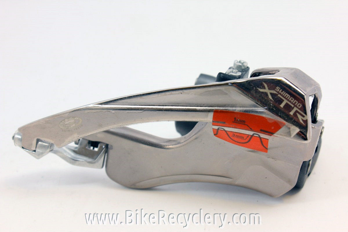 NOS/NIB Vintage Shimano XTR FD-M952 Front Derailleur: 28.6, Top Swing, Top Pull