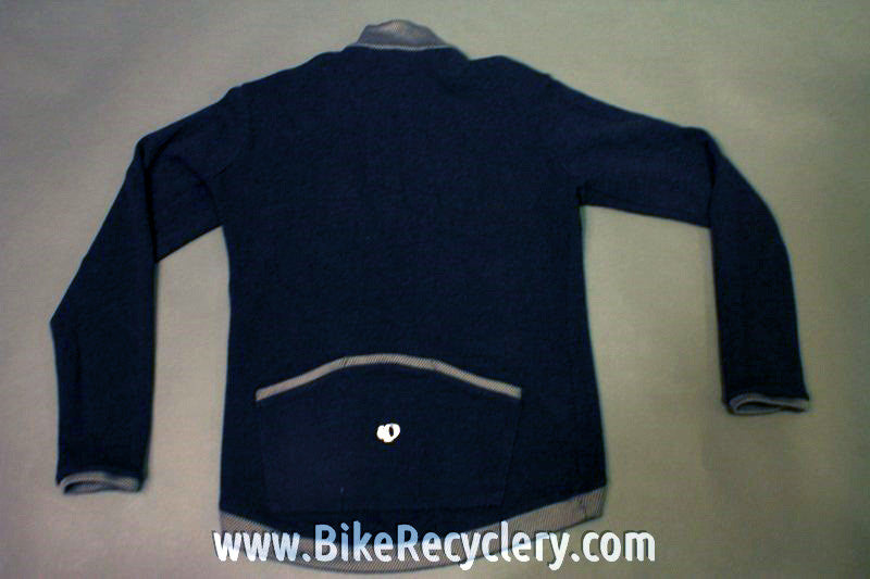 Pearl Izumi Wool Cycling Winter Sweater Jersey: Quarter Zip, Grey, Medium, NEW