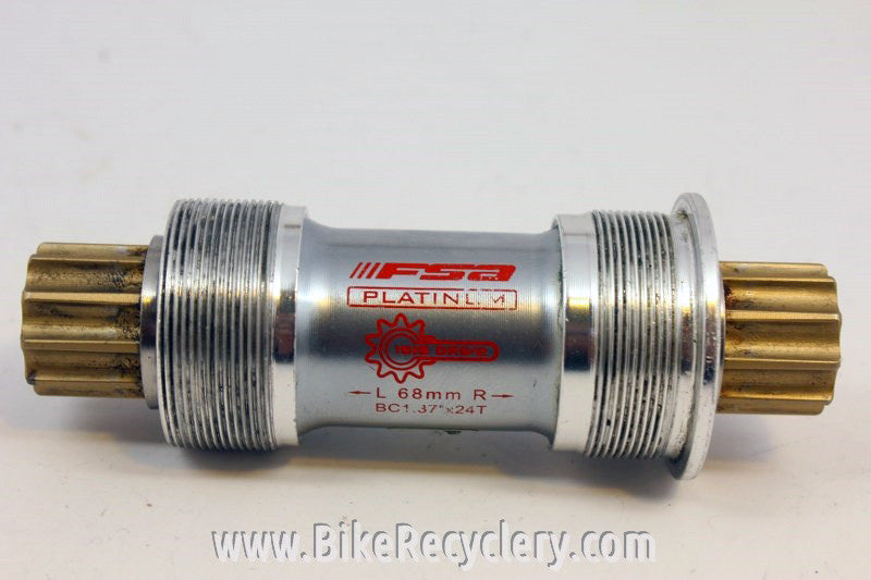 FSA Platinum ISIS Bottom Bracket: 109.5mm x 68mm, Near Mint