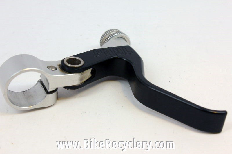 Paul Love Lever- V-Brake, RIGHT Side, Black/Silver MINT