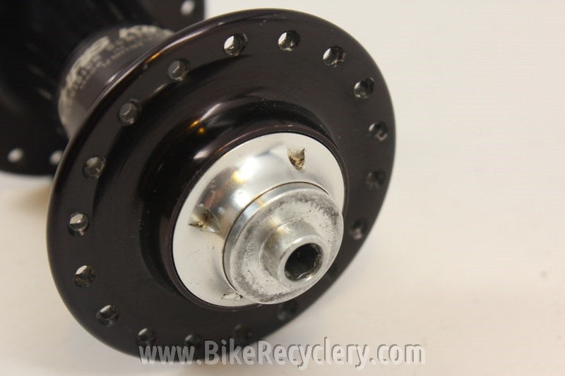 Chris King Front Hub: 9mm QR, Black, 36H