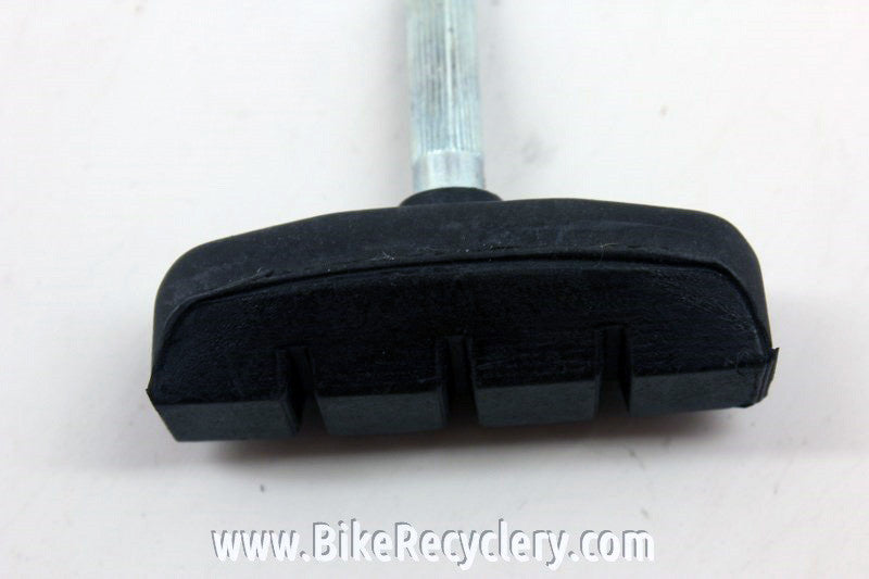 NOS Vintage Cantilever Brake Pads: Large Block, Black, 1990's (pair)