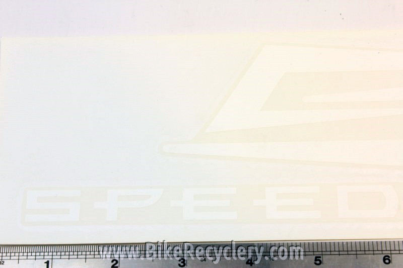 Speedplay Window Decal: Large ~10 1/4" x 3"