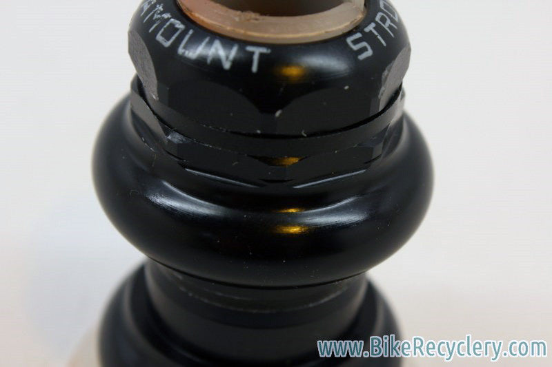 Paramount Stronglight A9 Headset: Needle Bearing, Alloy, 1980's Black English Threads