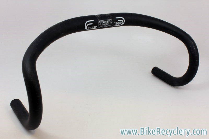 Deda Pista Handlebars: 40cm x 31.8mm, Black