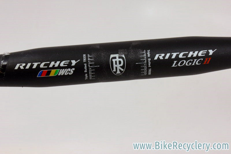 Ritchey WCS Logic II Road Drop Handlebars: 44cm x 31.8mm, Black