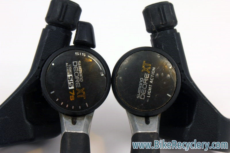 Shimano Deore XT Thumb Shifters: 5/6/7 speed, SL-M732
