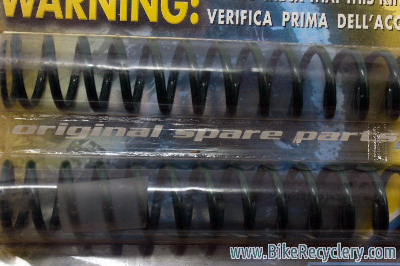 NIB/NOS Marzocchi Bomber 888 Springs (pair): 200mm, Green Firm, 5141305/C