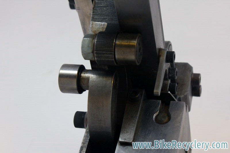 Vintage Phil Wood Spoke Cutting and Threading Machine: 9th Built EVER! w/ Vice Mount