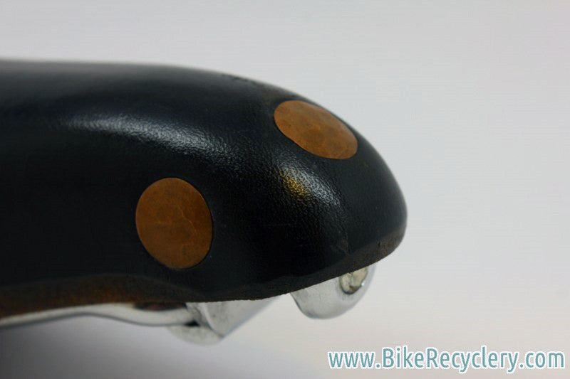 Brooks Professional S Women's: Pre-Softened 1980's - Large Copper Rivet - Black Leather (Near Mint)