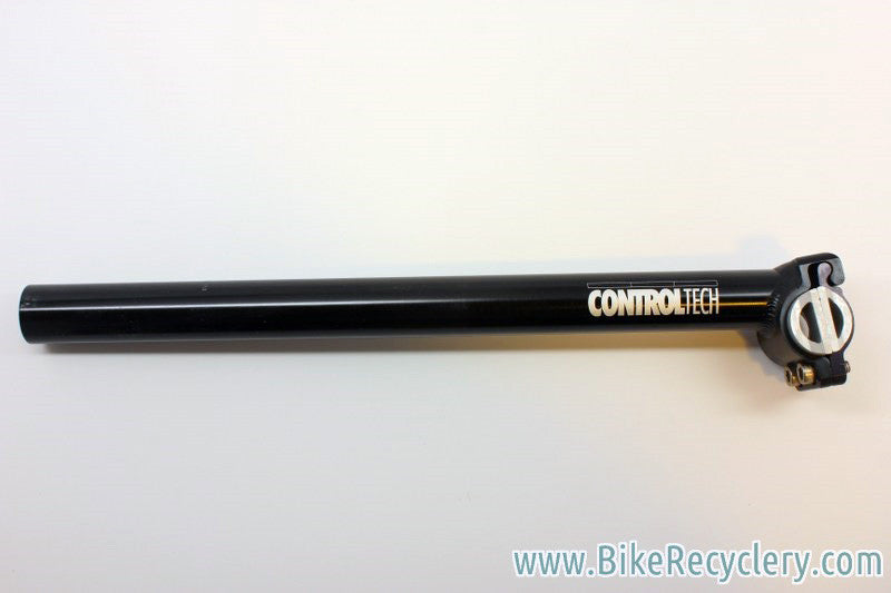 Vintage Control Tech Seatpost: 27.2mm x 350mm, Two Bolt, Black, Near Mint+