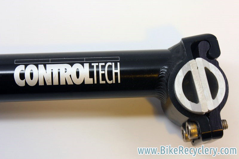 Vintage Control Tech Seatpost: 27.2mm x 350mm, Two Bolt, Black, Near Mint+