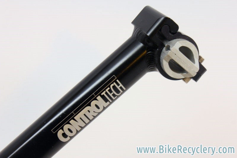 Vintage Control Tech Seatpost: 27.2mm x 350mm, Two Bolt, Black, Near Mint+