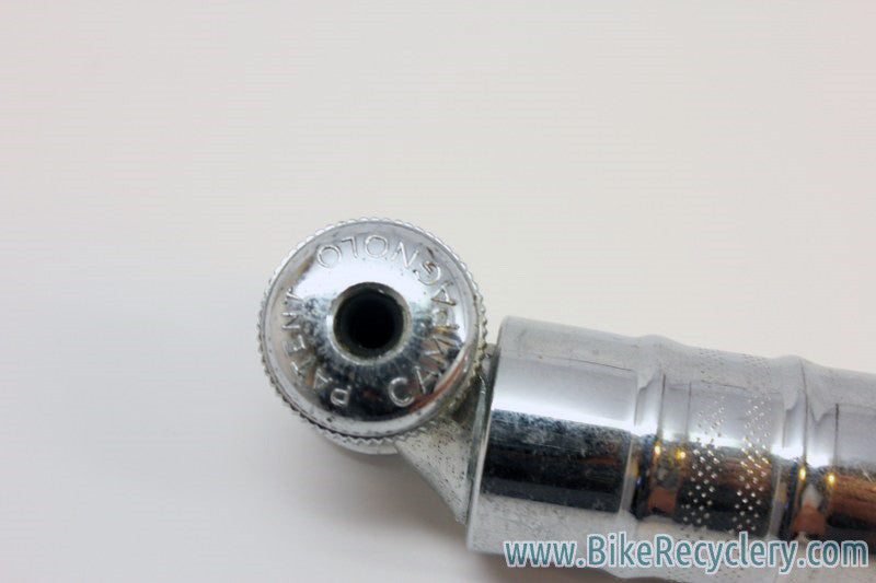 Silca Impero Frame Pump w/ Campagnolo Head: White, Fits ~51cm to 55cm