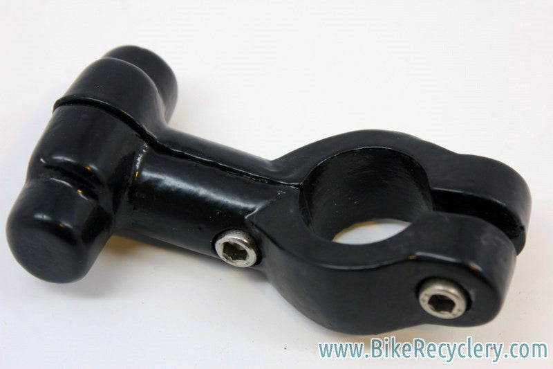 Vintage Touring Handlebar/Saddle Bag Mount T-Bar for Seatpost: Black