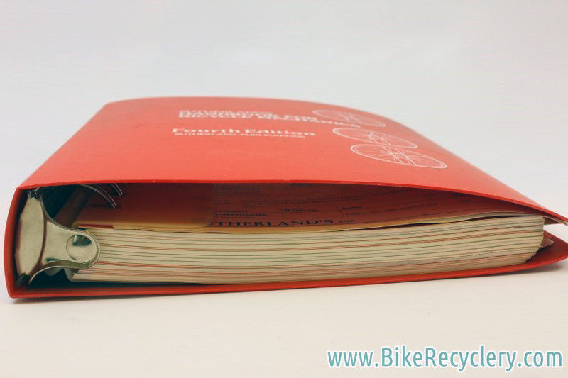 Vintage Sutherland's Handbook For Bicycle Mechanics: 4th Edition 1985 Red, New?