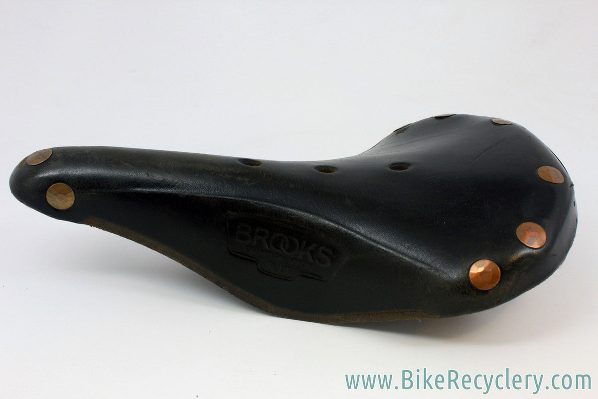 Brooks B17 Champion Special Large Copper Rivet Saddle: FOR PARTS or DISPLAY