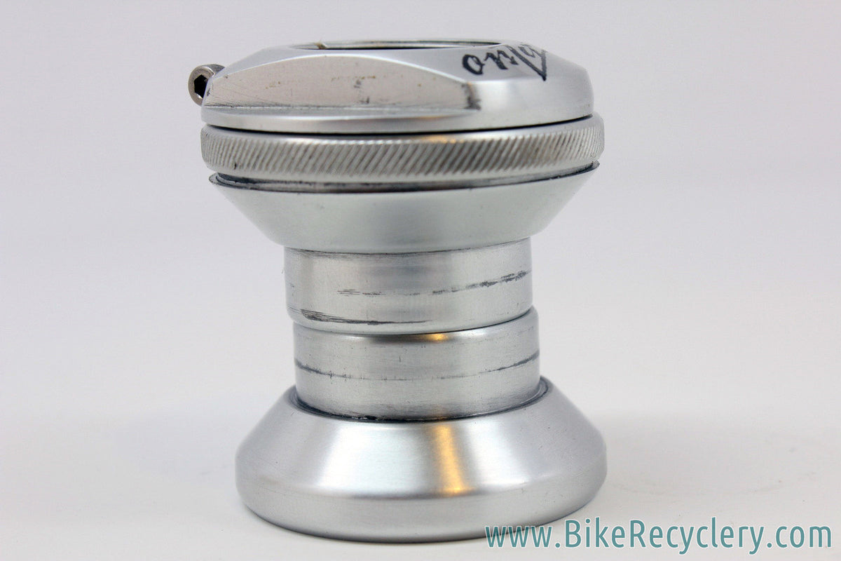 Onza Mongo UFO Headset: 1" Threaded - Silver - 1990's (EXC Used)