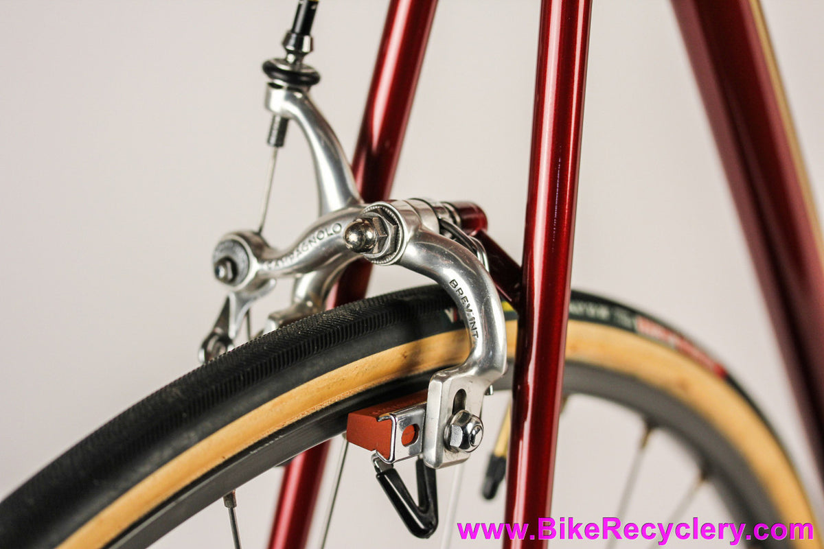 NOS 1991 Cinelli SuperCorsa SLX: 57cm Frameset: Crimson Red + Chrome (Built and only test-ridden)