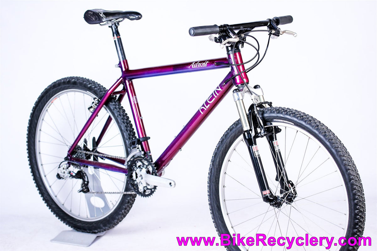1995 Klein Adroit: 20" - MC2 Bars/Stem - Burgundy Blue Linear Fade - Judy TT Air - XC Pro - Flite - X0/X9