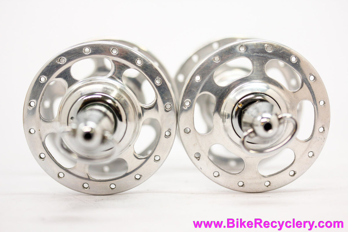 Campagnolo Nuovo Record Strada High Flange Hubset: 32H x 126mm - Curved Blade QR (NOS take-off)