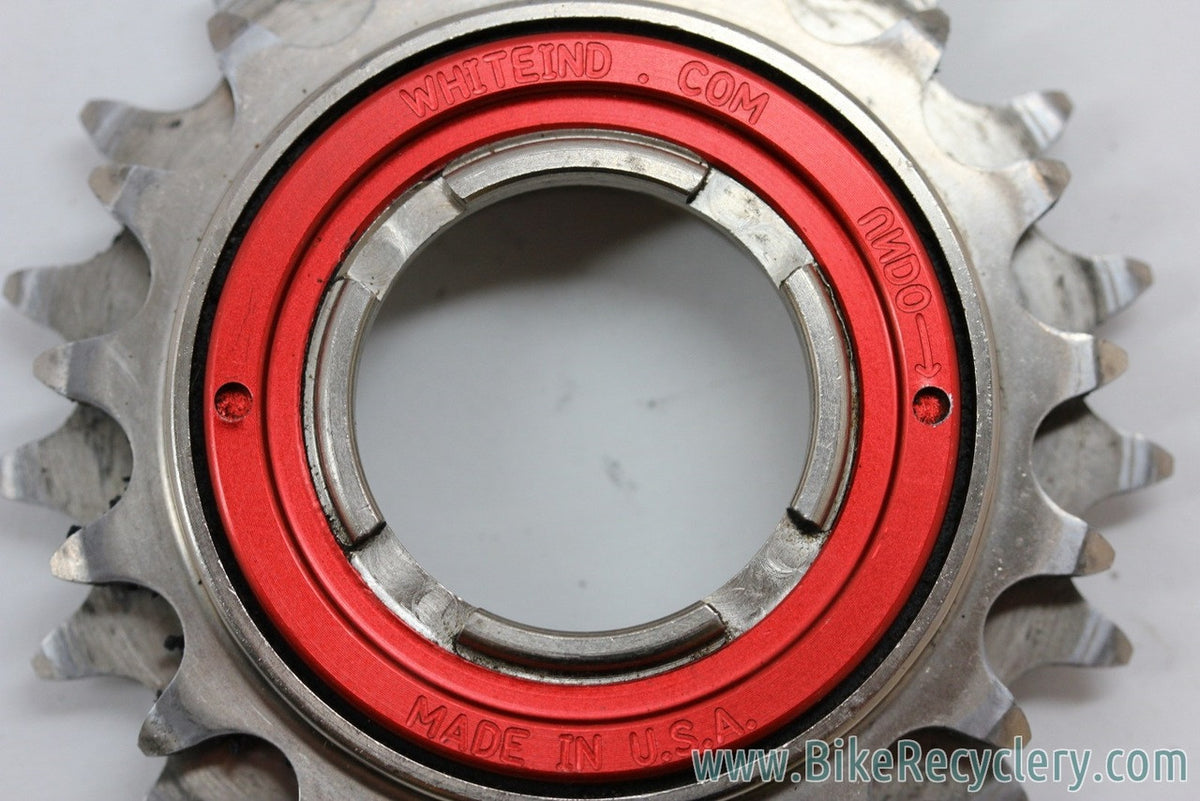White Industries DOS ENO 2-Speed Freewheel: 17/19t - 3/32" - Red (Near Mint)