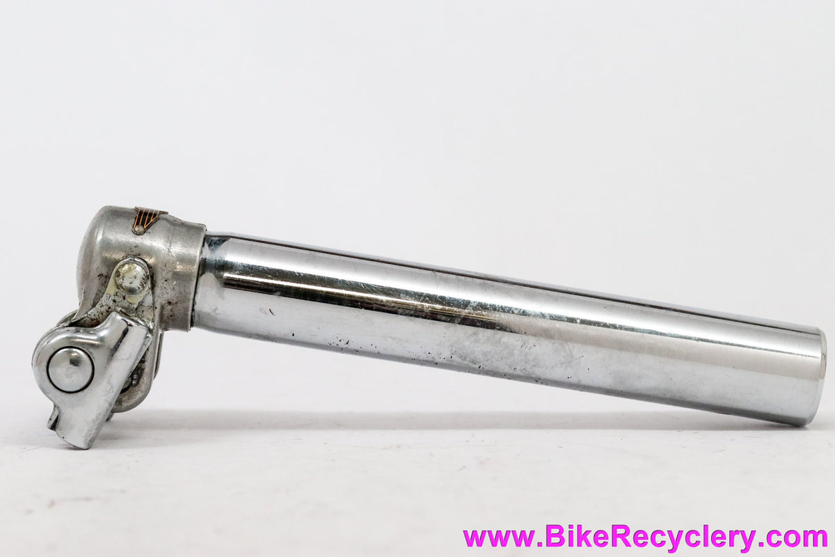 Simplex Super LJ (SLJ) Seatpost: Black/Gold Badge - 26.6mm (EXC+)
