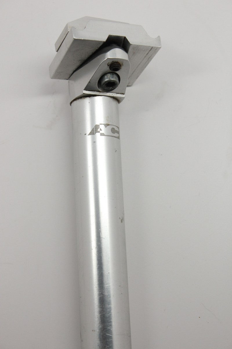 1990's Adventure Components Alux Seatpost: 27.0, Silver