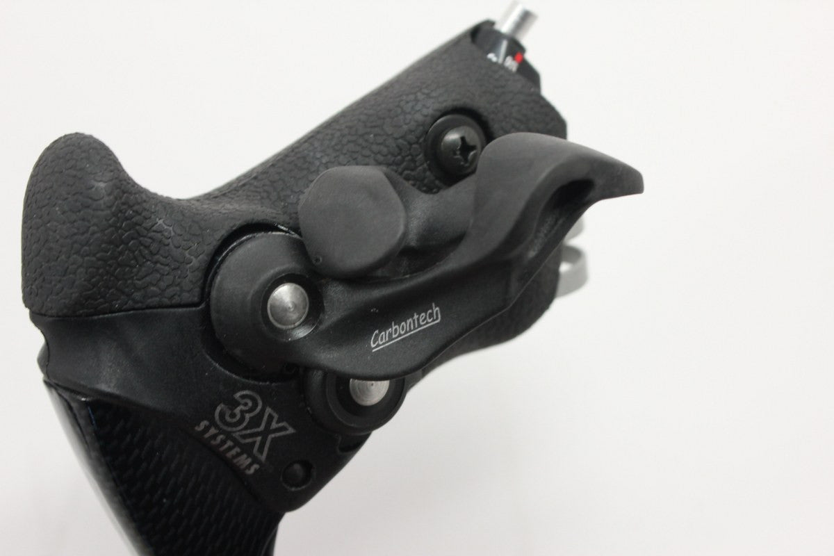 NOS Modolo Morphos 3X Carbon Ergo/STI Shifters: Compatible with 7/8/9sp Shimano, 8/9sp Campy, 5/6sp Indexed