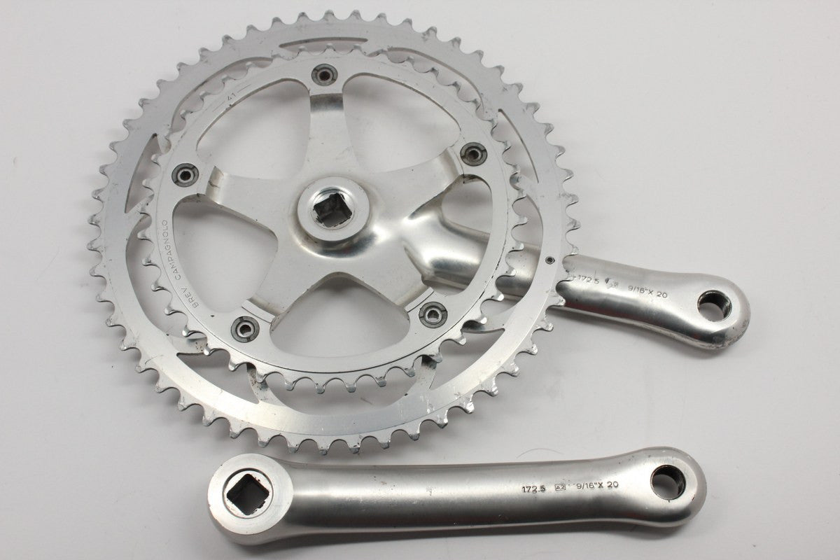 Campagnolo Chorus Crankset: C-Record Era, 172.5mm, 53/41t