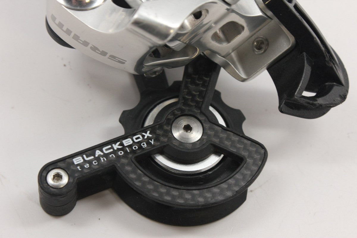 Sram X.0. Rear Derailleur: Mid Cage, Black Carbon, 9 Speed