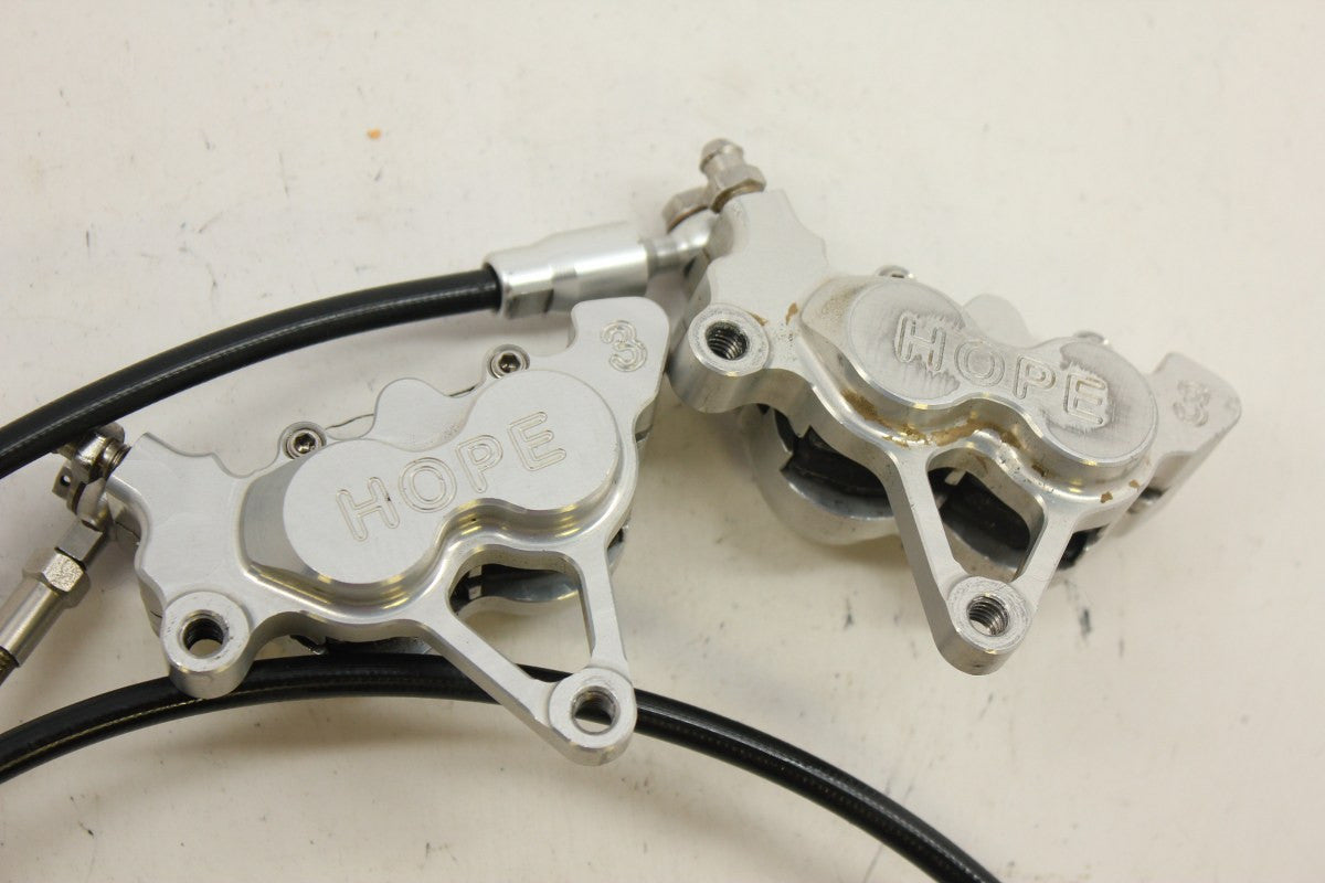 Hope M4 No 3 Disc Brakeset w/ Mini Levers Vintage