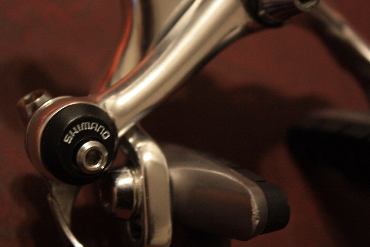 Shimano Dura Ace BR-7400 Front Road Caliper Brake: Side Pull, Original Pads